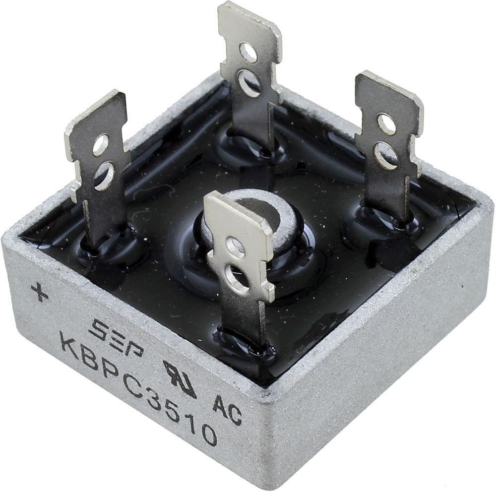 Diode Bridge Rectifier Module - KBPC3510 - 35A 1000V - Image one