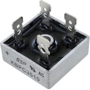 Diode Bridge Rectifier Module - KBPC3510 - 35A 1000V - Image One