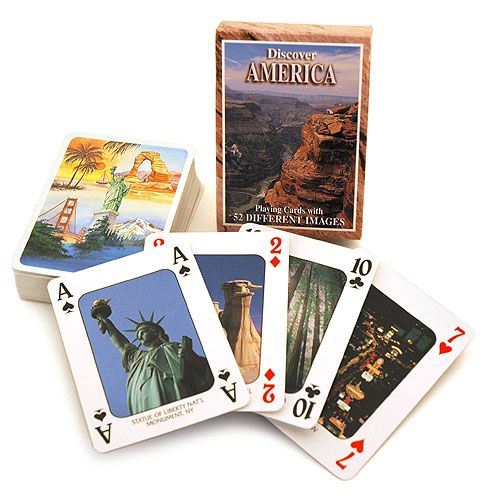 Discover America Playing Cards - Image one