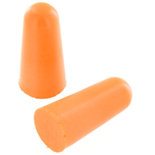 Disposable Foam Safety Ear Plugs - ANSI S3. 19-1974 - Image one
