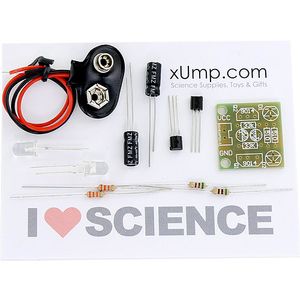 Flashing LED Circuit DIY Electronics Kit Photo 2
