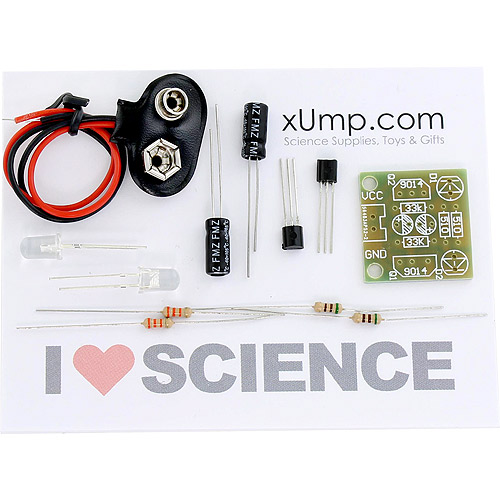 Flashing LED Circuit DIY Electronics Kit - Image two