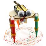 Photo of the: ECO-Wood Doodling Shake Bot DIY STEM Kit