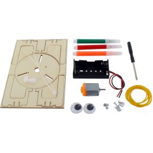 ECO-Wood Doodling Shake Bot DIY STEM Kit Photo 2