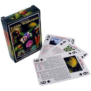 Photo of the Edible Wilderness Playing Cards