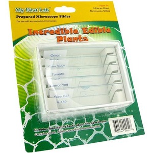 Incredible Edible Plants Prepared Microscope Slides Set Photo 1