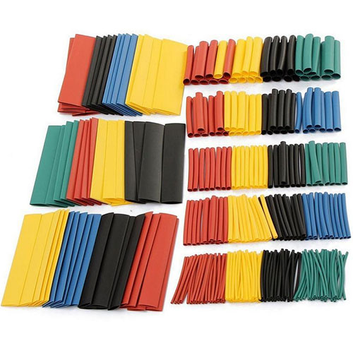 Electrical Shrink Tubing Assortment Pack - 328pcs - Image one