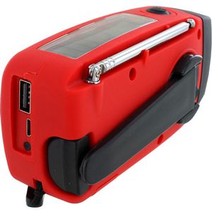 Emergency Solar Hand-Crank Radio Flashlight Photo 2