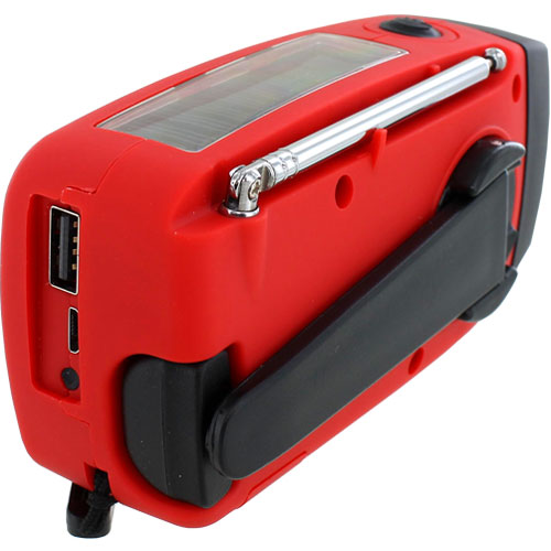 Emergency Solar Hand-Crank Radio Flashlight - Image two