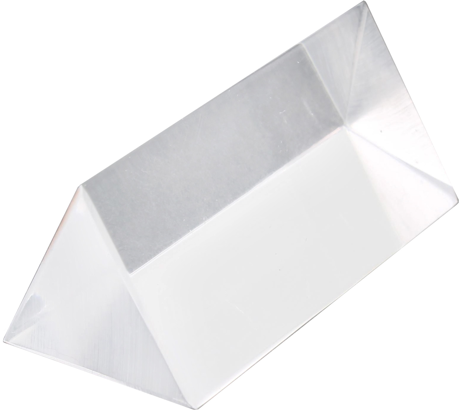 Equilateral Acrylic Prism - 1 x 2 inches - Image one