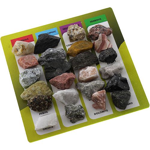 Explore Geology - 24 Rocks & Minerals Set - Image two