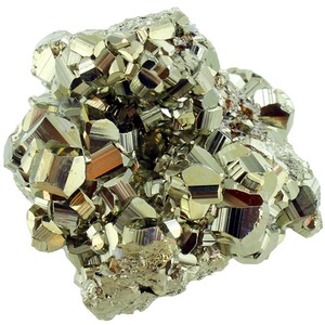 Faceted High Grade Iron Pyrite 2-3 inch Chunk  - Image One