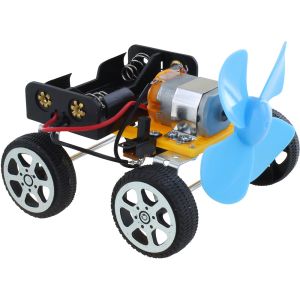 Photo of the Fan Micro Car DIY STEM Kit