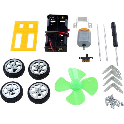 Fan Micro Car DIY STEM Kit photo 2