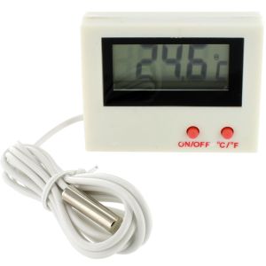F/C Desktop Digital Thermometer with Probe Photo 2