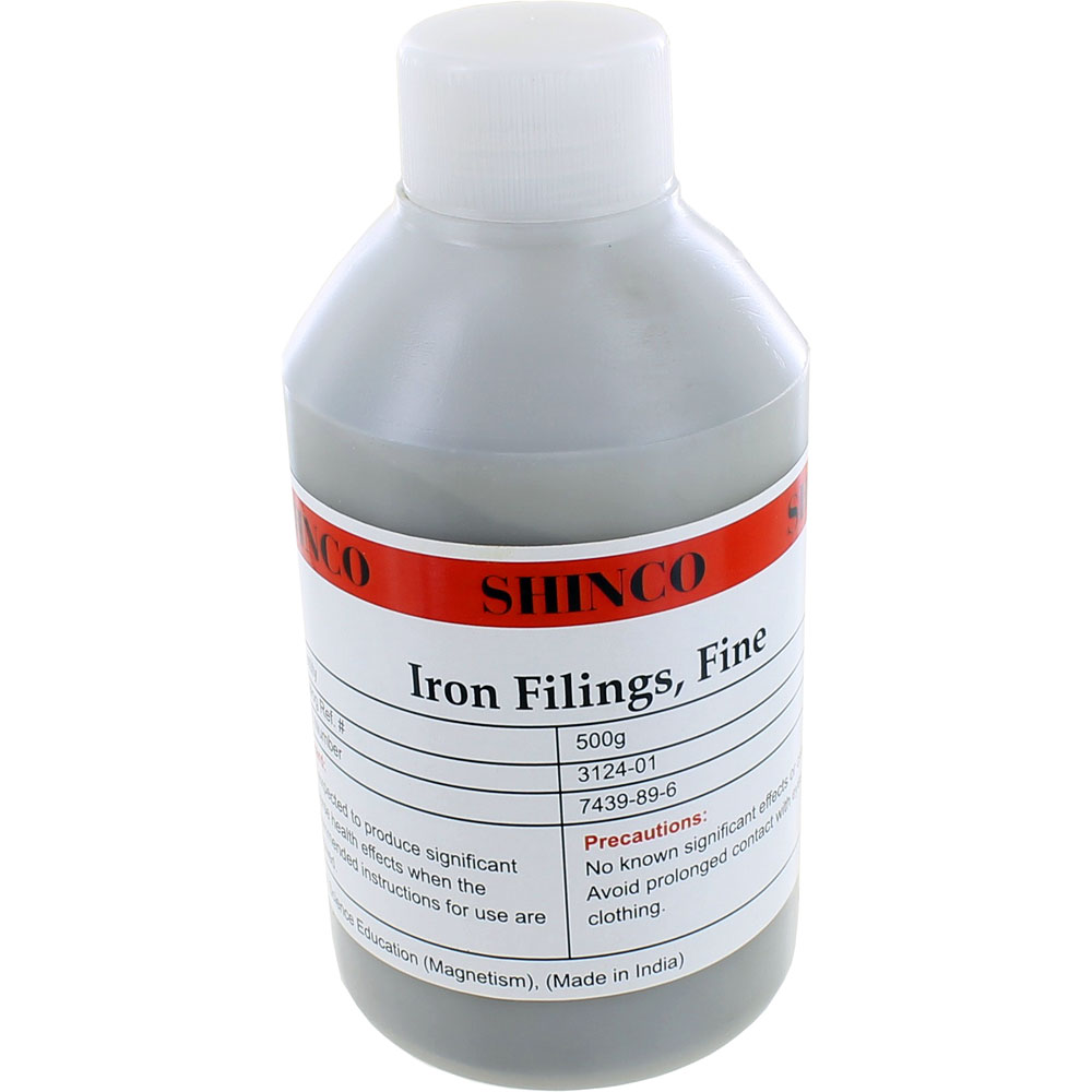 Fine Iron Filings - 500g bottle - Image one