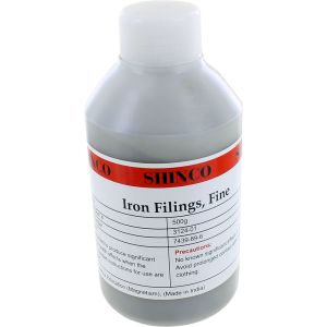 Fine Iron Filings - 500g bottle - Image One