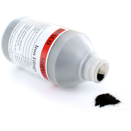 Fine Iron Filings - 500g bottle photo 2