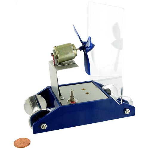 Force and Reaction Fan Car - Image one