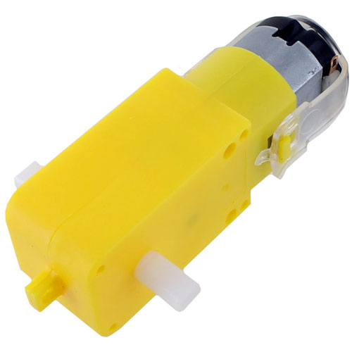 Geared DC Motor 130 3V-12V - for DIY Car and Robot Projects - Image two