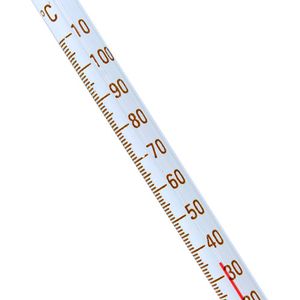Glass Alcohol Thermometer 6 inch -10C-110C  Photo 2