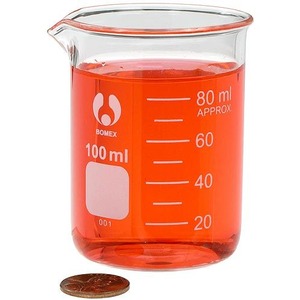 Glass Beaker - 100ml - Image One