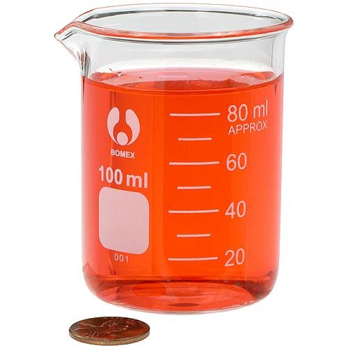 Glass Beaker - 100ml - Image one