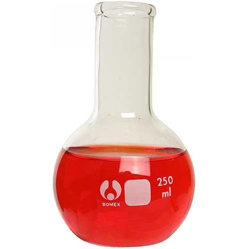 Glass Boiling Flask - Round Bottom - 250ml - Image one
