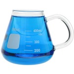 Photo of the: Glass Erlenmeyer Mug - 400ml