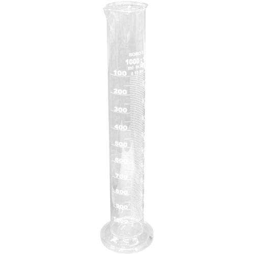 Glass Graduated Cylinder - 1000ml - Image one