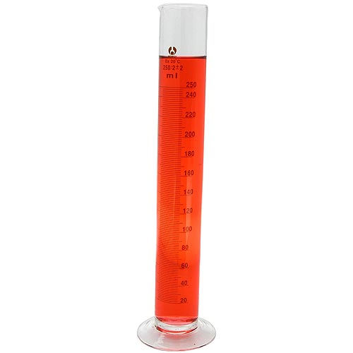 Glass Graduated Cylinder - 250ml - Image one