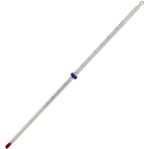 Glass Alcohol Thermometer - Dual C/F Scale Photo 1