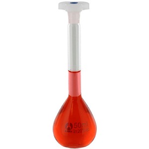 Glass Volumetric Flask - 50ml - Image One