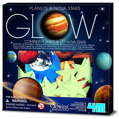 Glow Planets and 20 Nova Stars Set - Image one