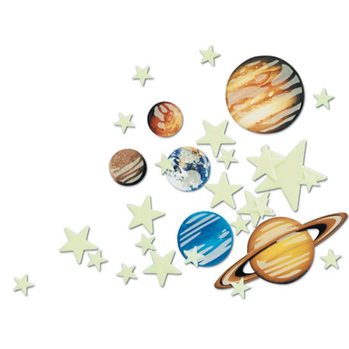 Glow Planets and 20 Nova Stars Set - Image two