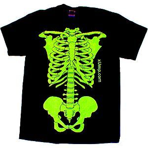 Glow Skeleton T-Shirt Photo 2