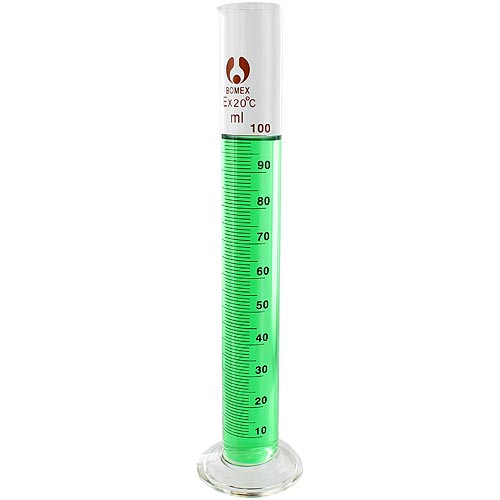 Glass Graduated Cylinder - 100ml - Image one