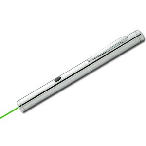 Green Laser Pointer - Silver - Image One