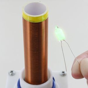 Green Neon Bulb - 6mm x 16mm - for Electro-Static Experiments Photo 2