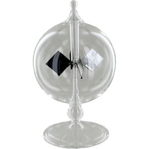 Photo of the Hand-Blown Glass Crookes Radiometer
