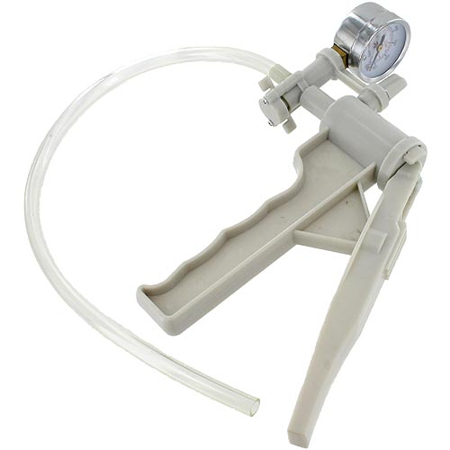 Hand Vacuum Pump with Gauge - Image one