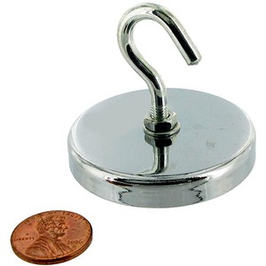 Hook Magnet - 8lb Pull - Image One