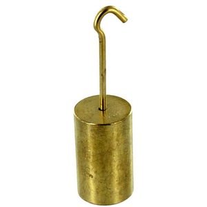 Hooked Brass Weight - 50g Photo 1