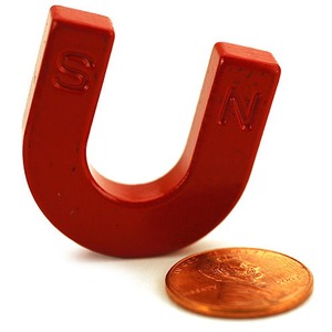 Photo of the Ceramic Horseshoe Magnet
