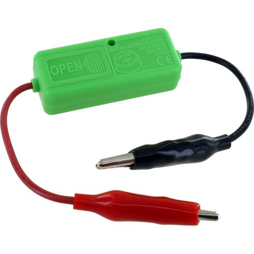 Inline Digital DC Ammeter - up to 3A - with Alligator Clips - Crabee photo 2