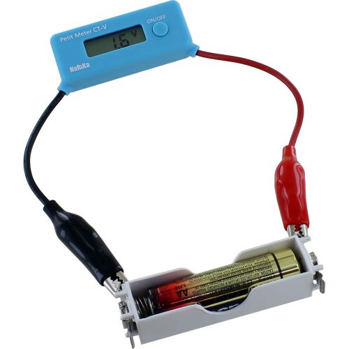 Inline Digital DC Voltmeter - up to 25V - with Alligator Clips - Crabee photo 3