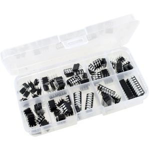 Integrated Circuits ICs Assortment Set - 85pcs - Image One