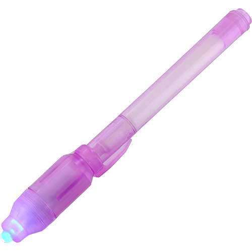 Invisible Ink Pen with UV Led Light - LPFZ825 - IdeaStage