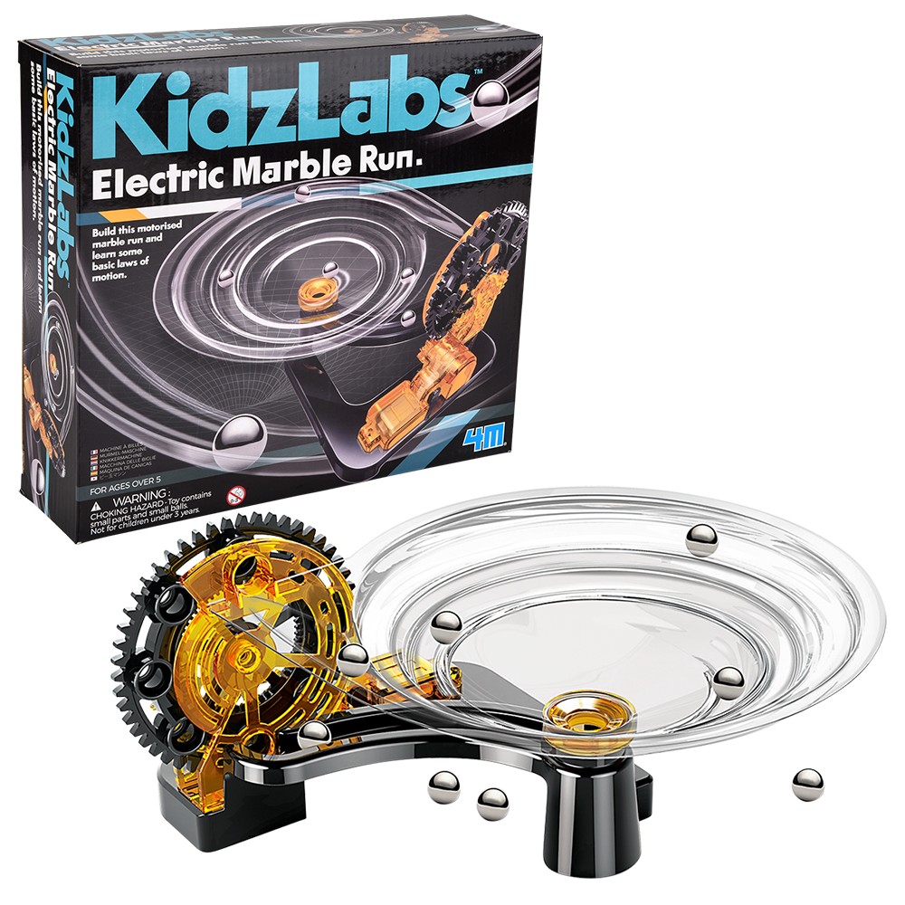 4M KidzLabs Electric Marble Run Science Kit - Image one