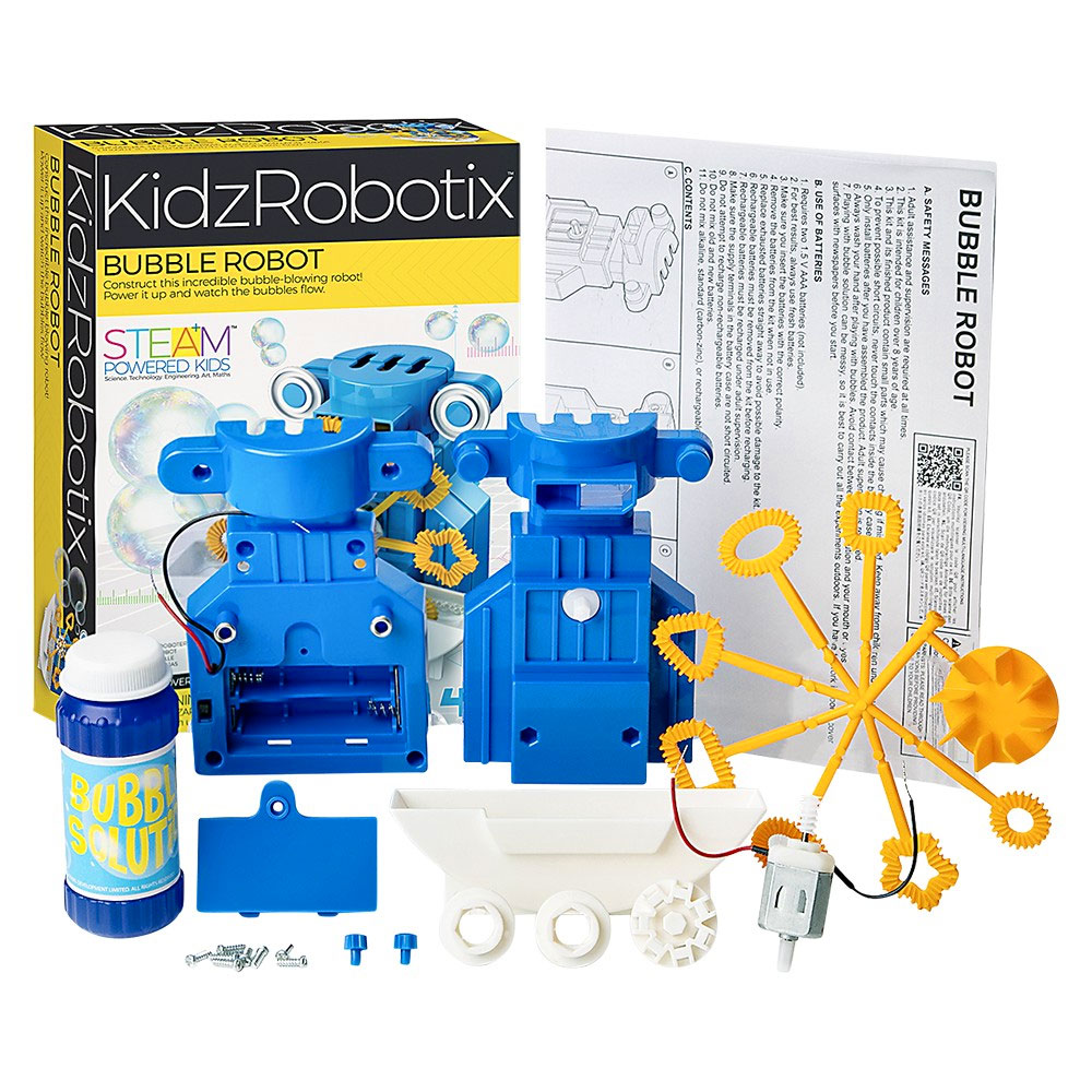 KidzRobotix Bubble Robot Kit | xUmp